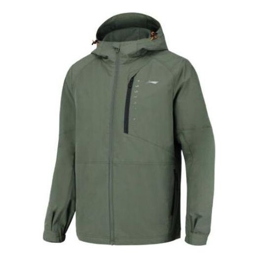 Яке Li-Ning Polar Fleece 3-in-1 Windbreaker Зелено | AWBR017-2