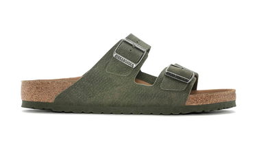 Кецове и обувки Birkenstock Arizona Vegan Micro Fibre Зелено | 1024544, 3