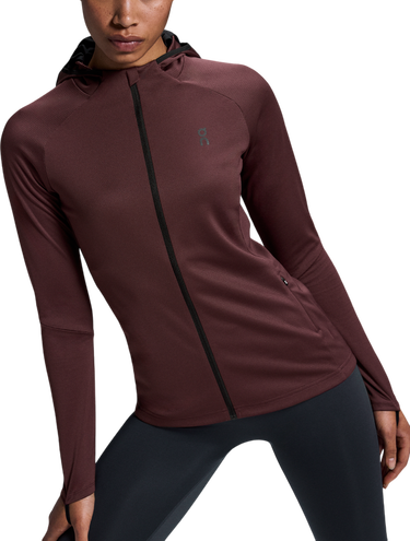 Суитчър On Running Hoodie Climate Zip Червено | 1we10330398, 0