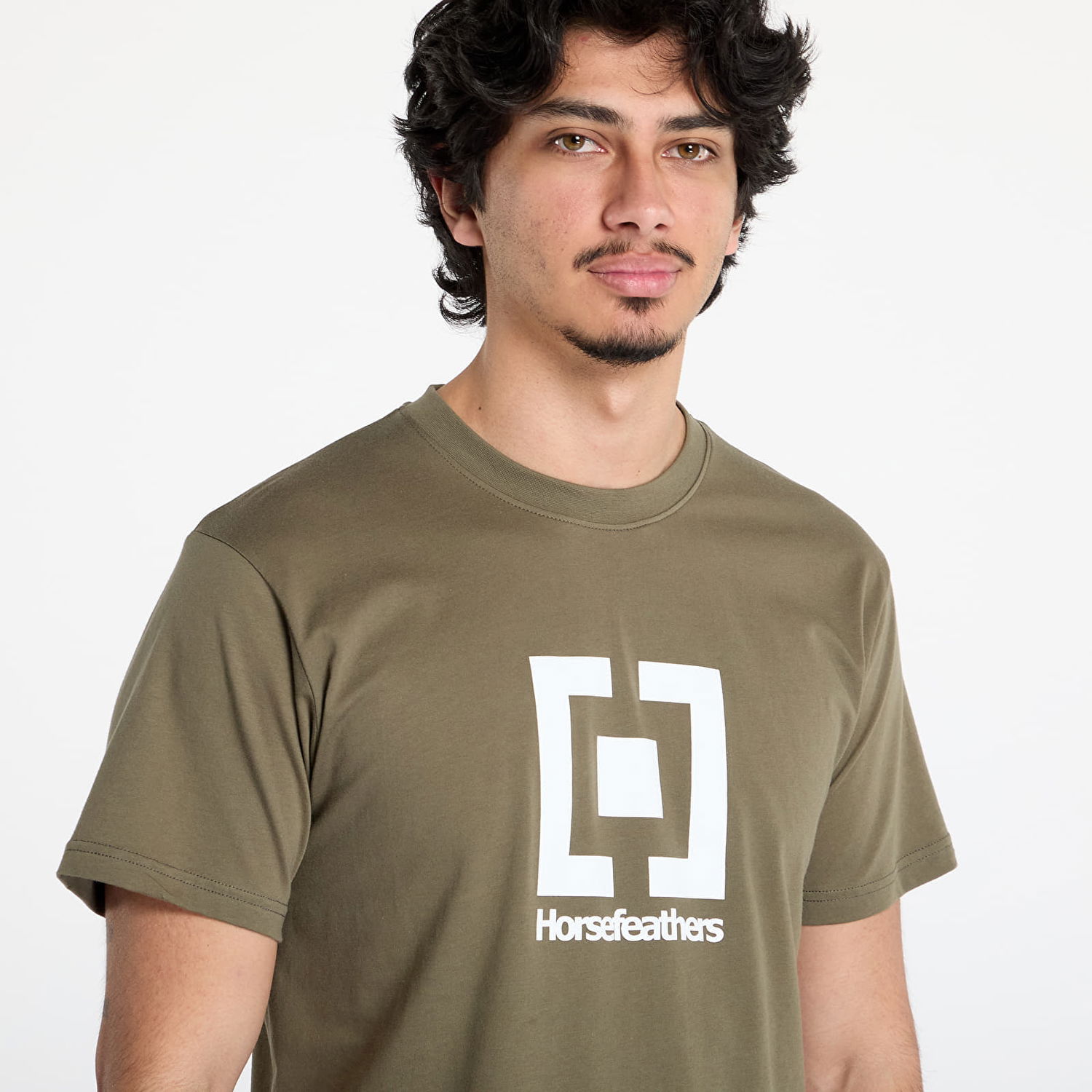 Тениска Horsefeathers Horsefeathers Base Tee Зелено | SM1345K, 1