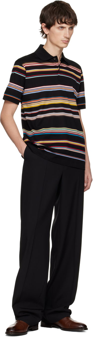 Поло тениска Paul Smith 'Signature Stripe' Cotton-Piqué Polo Многоцветен | M1R-958P-T02747-79, 3