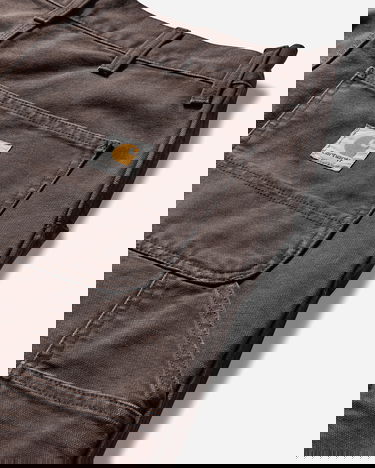 Панталони Carhartt WIP Double Knee Work Pants Кафяво | I034796 474O, 4