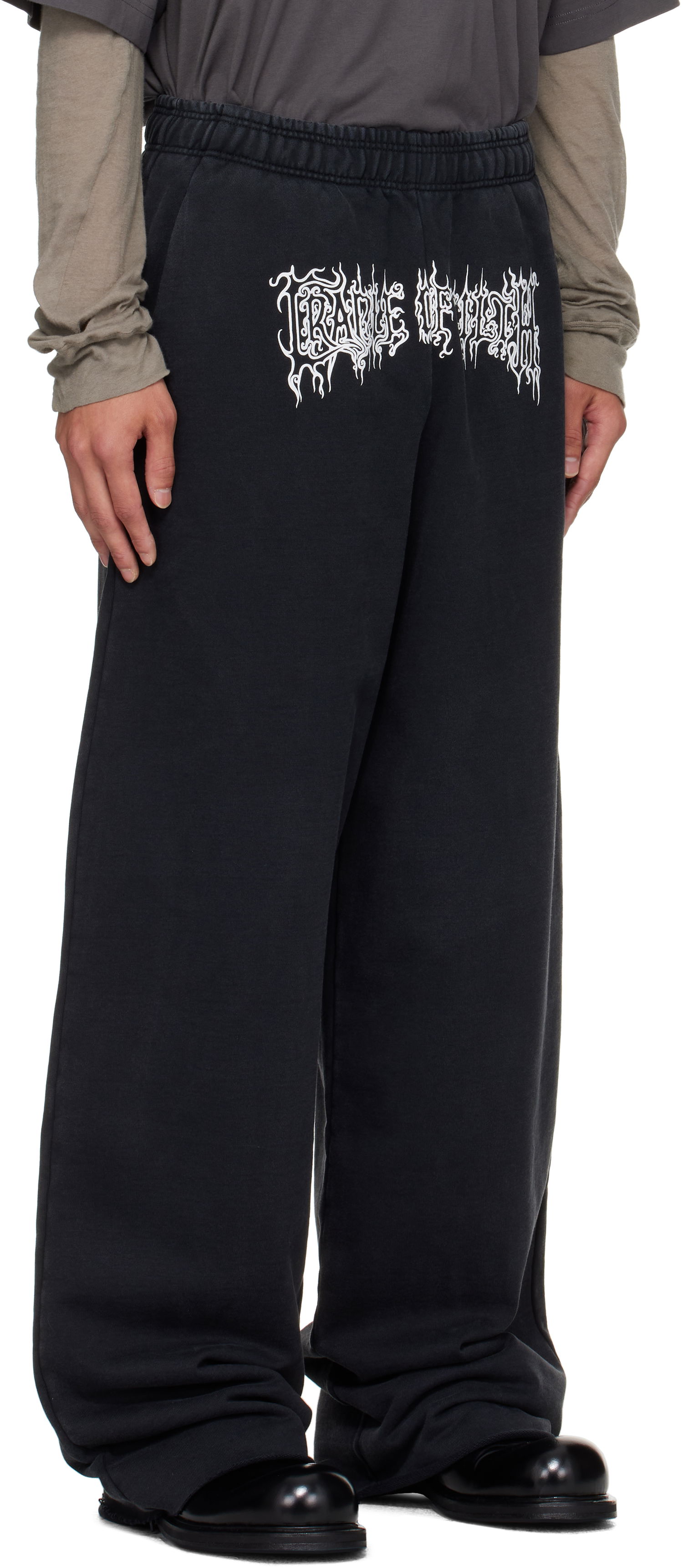 Спортни панталони VETEMENTS Vetements Cradle of Filth Baggy Sweatpants Черно | UCF76SP100B, 1