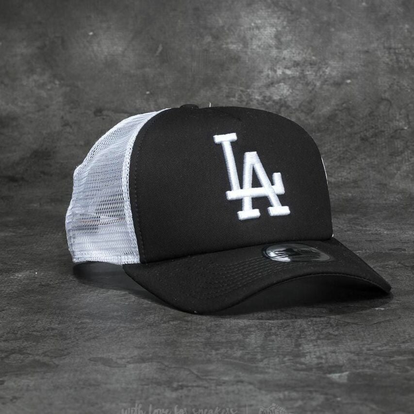 Шапка с козирка New Era Cap 9Forty Clean Trucker Los Angeles Dodgers Черно | 11405498, 0