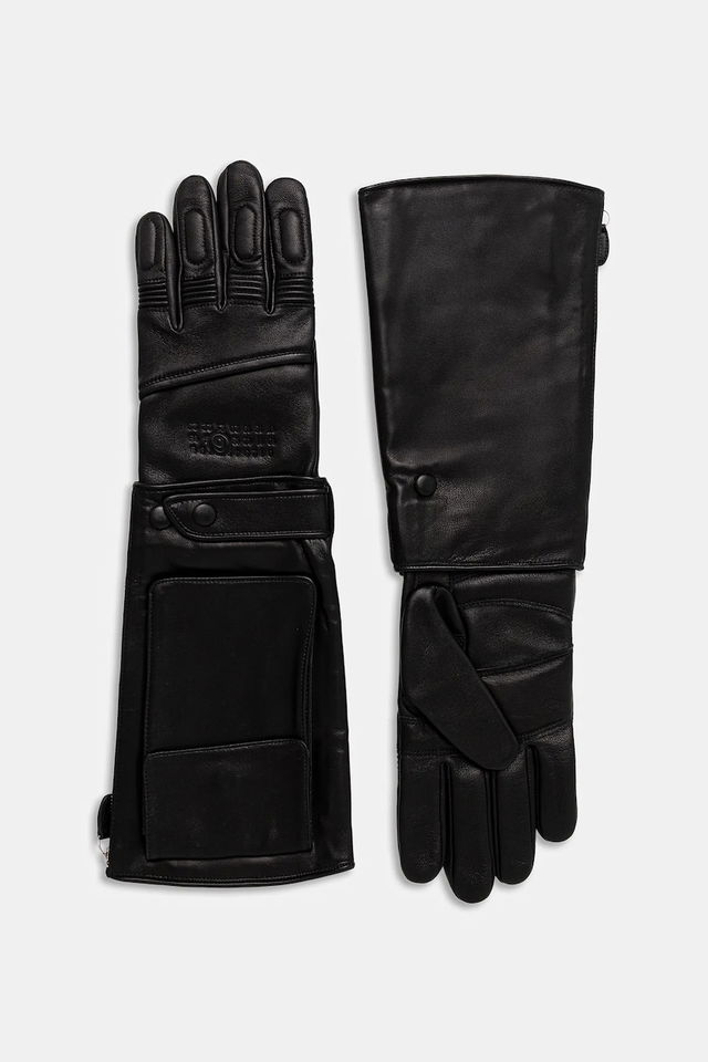 Long Leather Gloves MM6 Maison Margiela x Agnelle