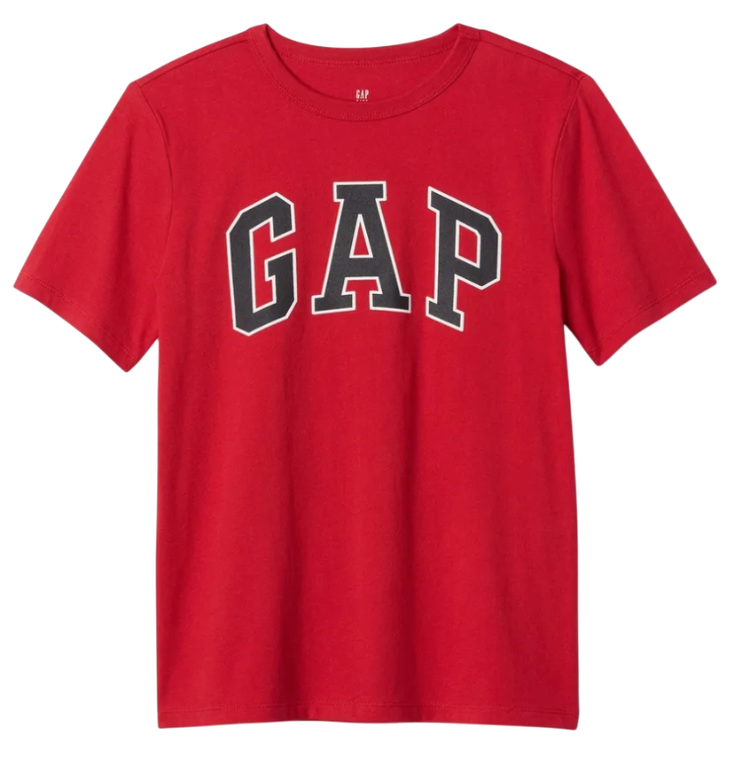 Тениска GAP T-shirt Basic Logo Червено | 708370-00