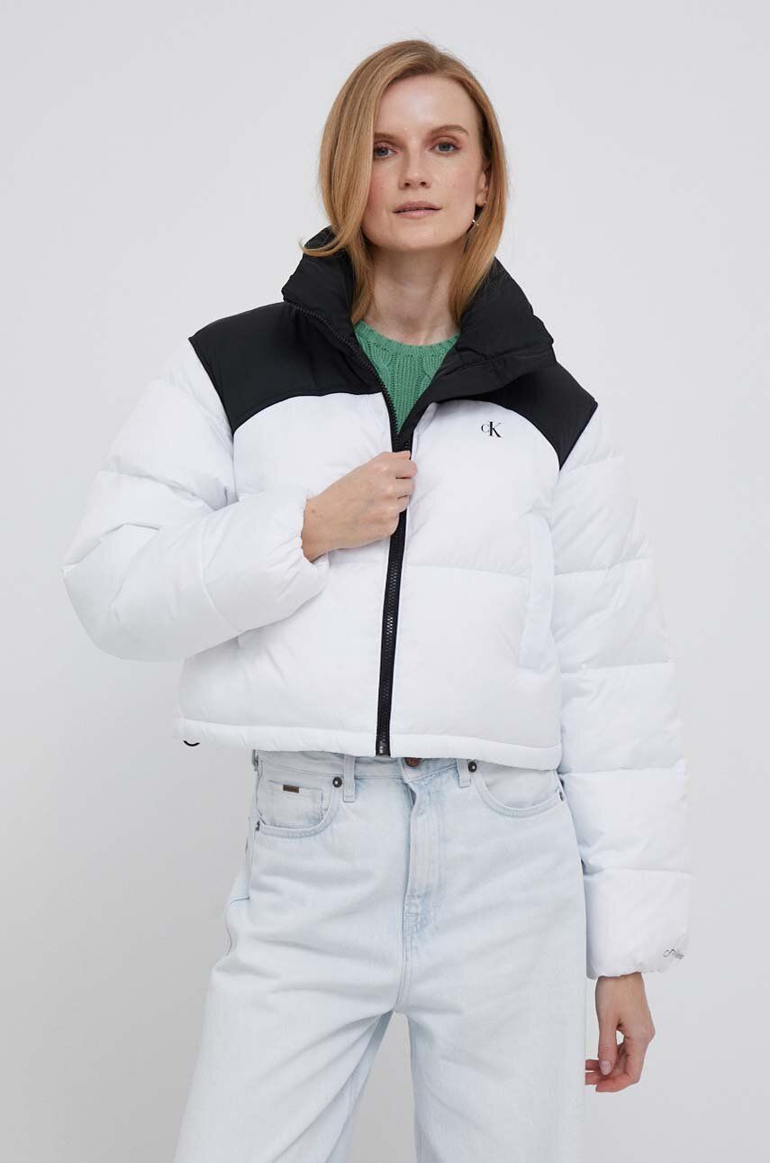Пухо яке CALVIN KLEIN Puffer Jacket Бяло | J20J221379, 0