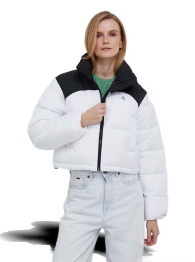 Пухо яке CALVIN KLEIN Puffer Jacket Бяло | J20J221379