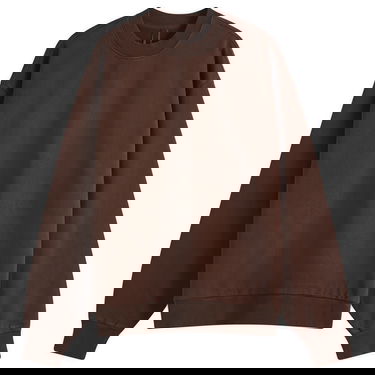 Суитчър SKIMS SKIMS Boyfriend Fleece Pullover, Size Large Кафяво | PL-PLO-8017W-ESPRESSO, 1