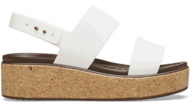 Brooklyn Cork Low Wedge Sandals