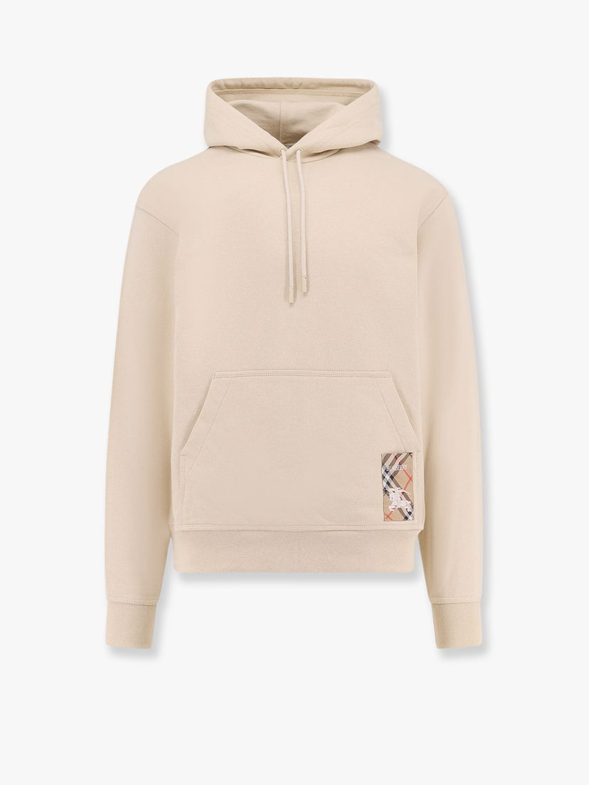 Суитчър Burberry Appliqué Cotton Jersey Hoodie Бежово | 8103513A1740