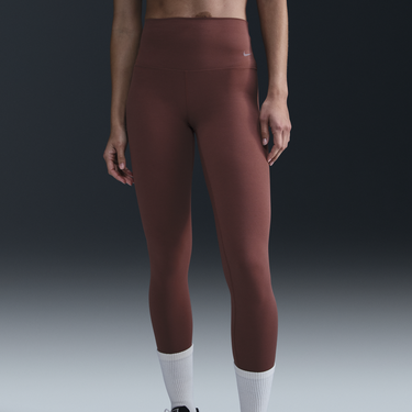 Клинове Nike Nike Zenvy 7/8 High-Waisted Gentle Support Leggings Кафяво | DQ6015-218, 3