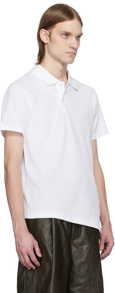 Поло тениска Comme des Garçons Comme des Garçons Shirt Bias Cotton Piqué Polo Черно | FO-T017-051, 4