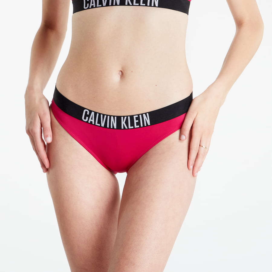 Бански CALVIN KLEIN Classic Bikini Bottom Intense Power Червено | KW0KW01728 T01, 0