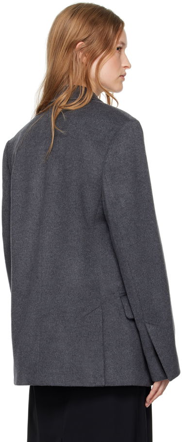 Яке TOTEME Straight Wool Blazer Сиво | 244-WRZ0045-FB0283, 2