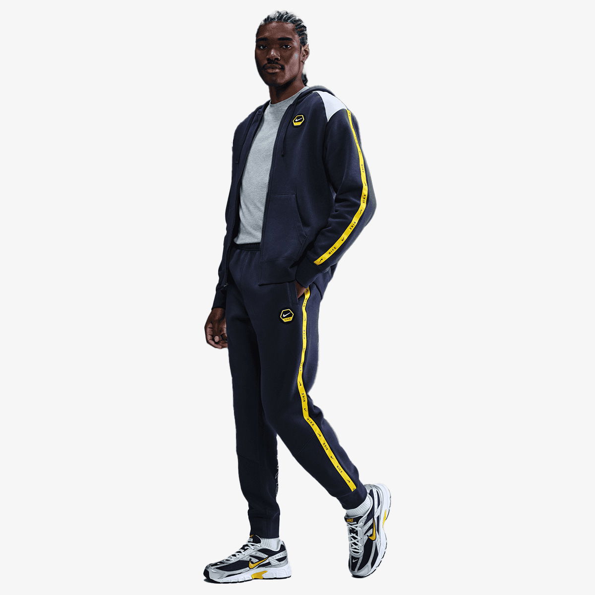 Спортни панталони Nike Club Fleece Joggers Тъмно синьо | IH4287-410, 1