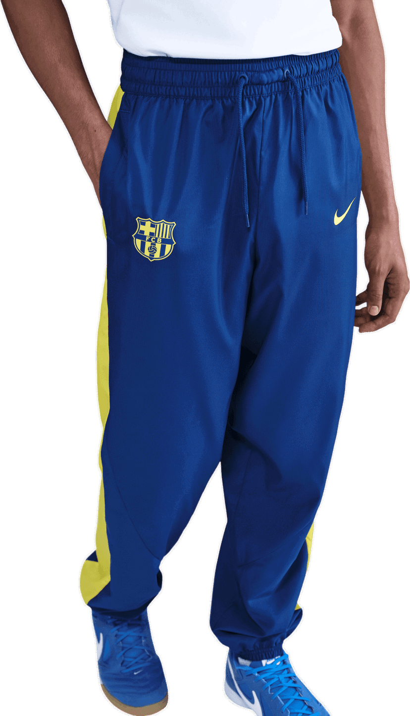 Спортни панталони Nike FC Barcelona Starting 5 Woven Track Pants Синьо | fz1282-431