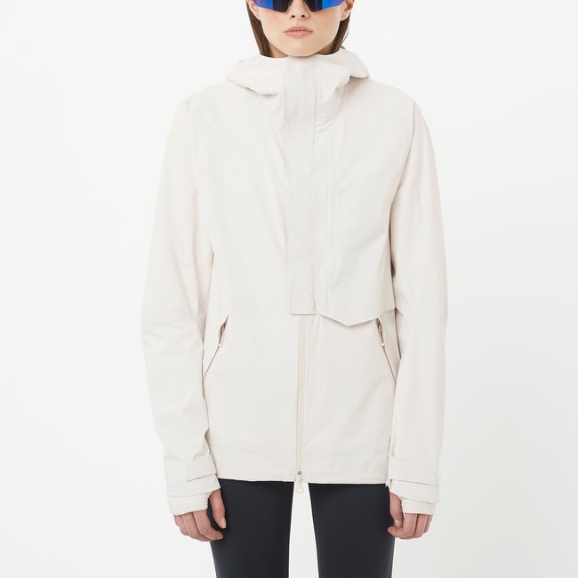 Дъждобран Salomon Outerpath Pro 2.5l Hooded Jacket Бежово | LC2646400, 0