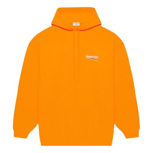 Суитчър Balenciaga Balenciaga FW21 Logo Hoodie Оранжево
 | 578135TKVE97073