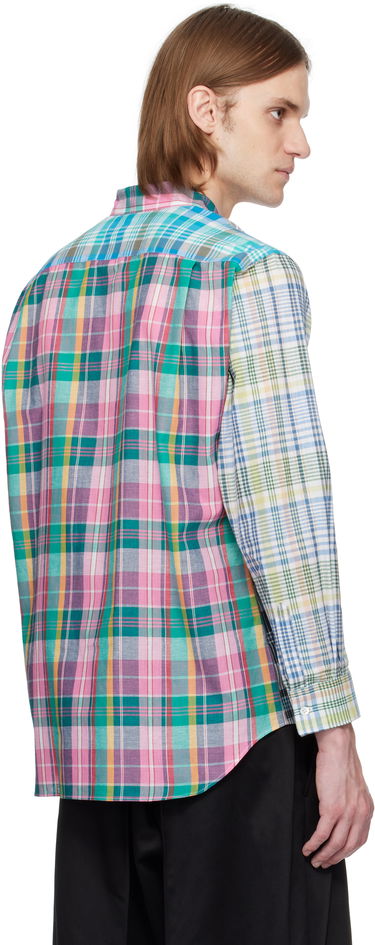 Риза Comme des Garçons Comme des Garçons Shirt Yarn Dyed Check Poplin Shirt Многоцветен | FO-B008-051, 2
