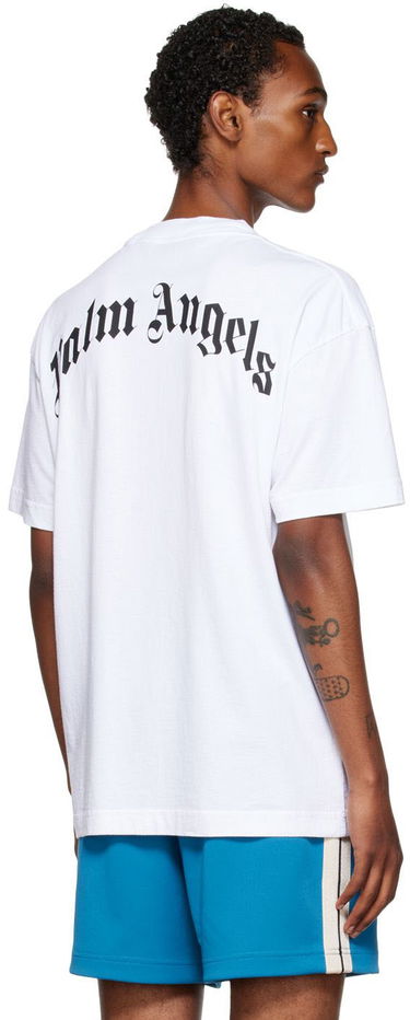 Тениска Palm Angels Banana Tee Бяло | PMAA001F22JER0060118, 2