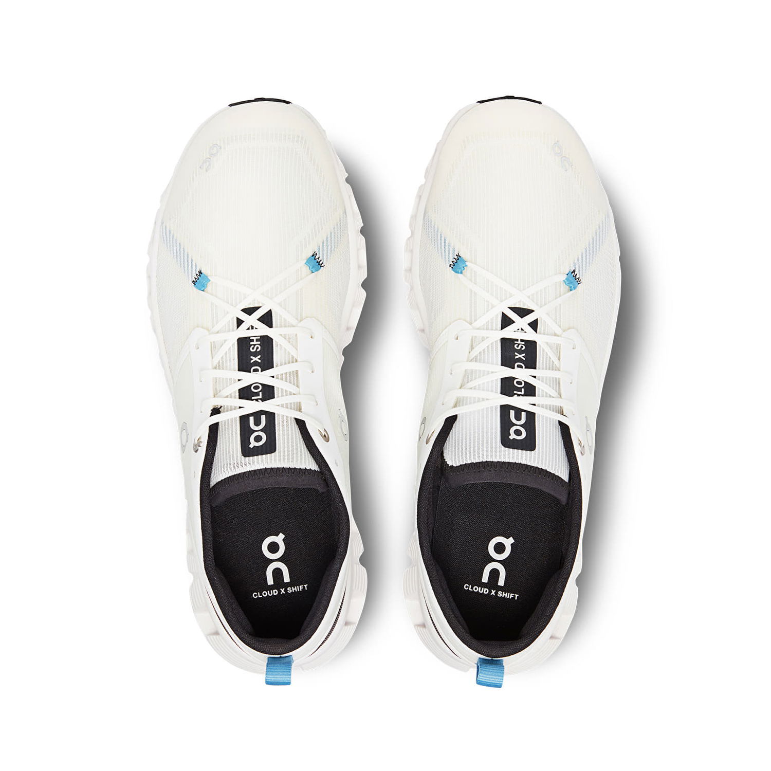 Кецове и обувки On Running Cloud X 3 Shift Undyed White Black Бяло | 66.98264, 1