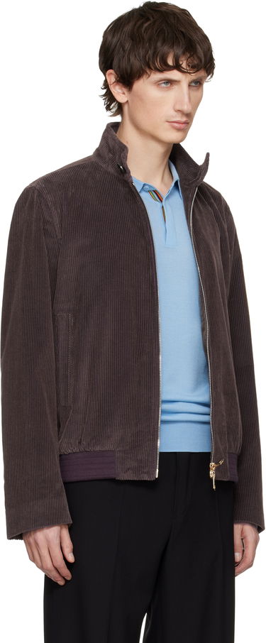 Яке бомбър Paul Smith Paul Smith Two-Tone Cotton Cord Bomber Jacket Кафяво | M1R-603Z-T02792-73, 1