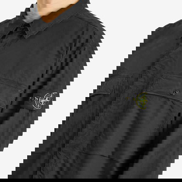 Риза Stone Island Tela Paracadute Shirt Jacket, Size Large Черно | K1S151200015-V0029, 5