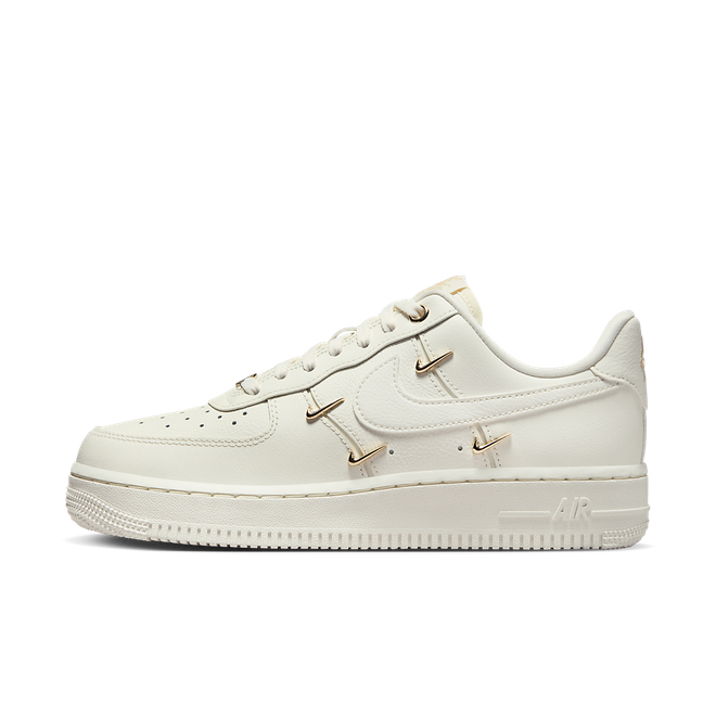 Кецове и обувки Nike Air Force 1 '07 LX CN "Gold Swooshes" Бяло | FV3654-111, 0