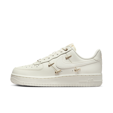 Кецове и обувки Nike Air Force 1 '07 LX CN "Gold Swooshes" Бяло | FV3654-111, 0