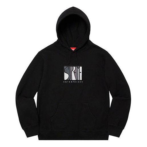 Суитчър Supreme Enterprises Logo Print Hoodie Черно | SUP-FW20-167