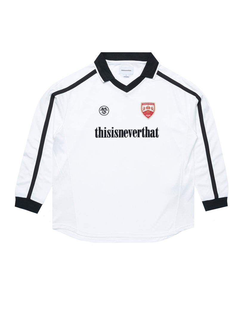 Тениска thisisneverthat Jersey With Embroidered Logo Бяло | TN243TTSLT01-WHI