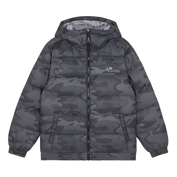 Пухо яке New Balance Sport Logo Print Puffer Jacket Сиво | AMJ13335-BM, 0