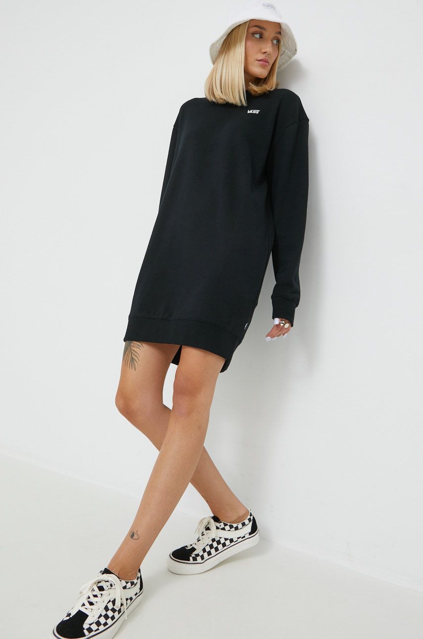 Pокля Vans Mini Dress Черно | VN0A5LNVBLK1, 0