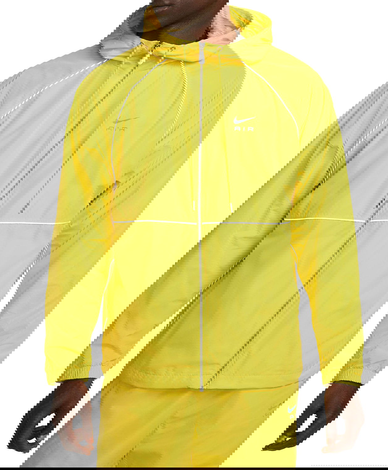Ветровка Nike Air Full-Zip Hooded Woven Jacket Жълто | DQ4213-765, 0