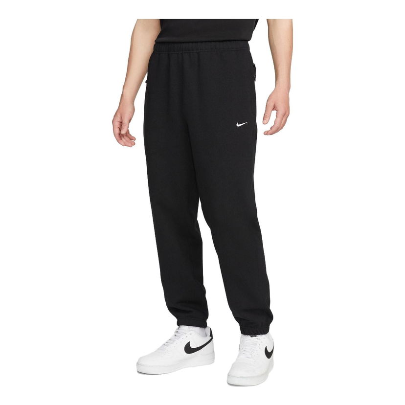 Спортни панталони Nike Solo Swoosh French Terry Trousers Черно | DX0816-010