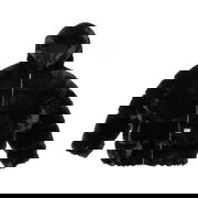 Hooded Faux Fur Jacket