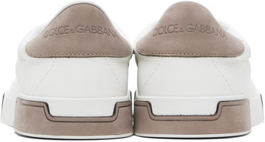 Кецове и обувки Dolce & Gabbana Calfskin Portofino Yacht Бяло | A20190A66A78 8S375, 1