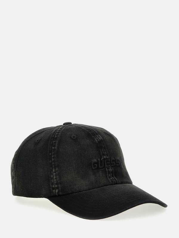 Шапка с козирка GUESS Twill Baseball Cap Черно | Z5RZ02WFKN0, 0