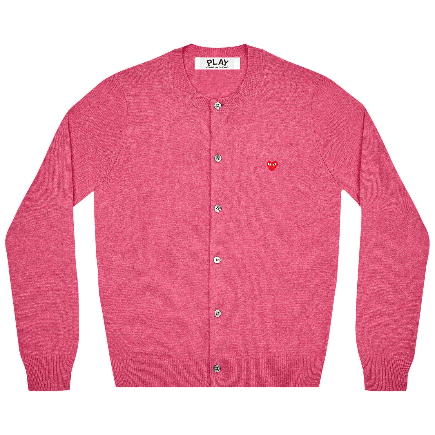 Пуловер Comme des Garçons PLAY Cardigan Розово | AZ N079 051 4, 0