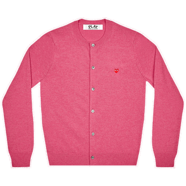 Пуловер Comme des Garçons PLAY Cardigan Розово | AZ N079 051 4, 0