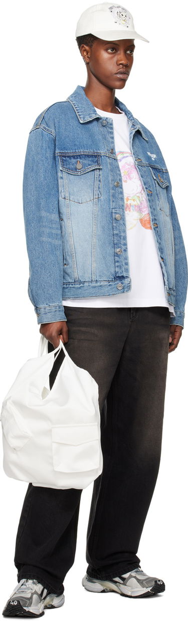 Яке We11done We11done Faded Denim Jacket Синьо | WD-DJ1-23-913-U-BL, 3