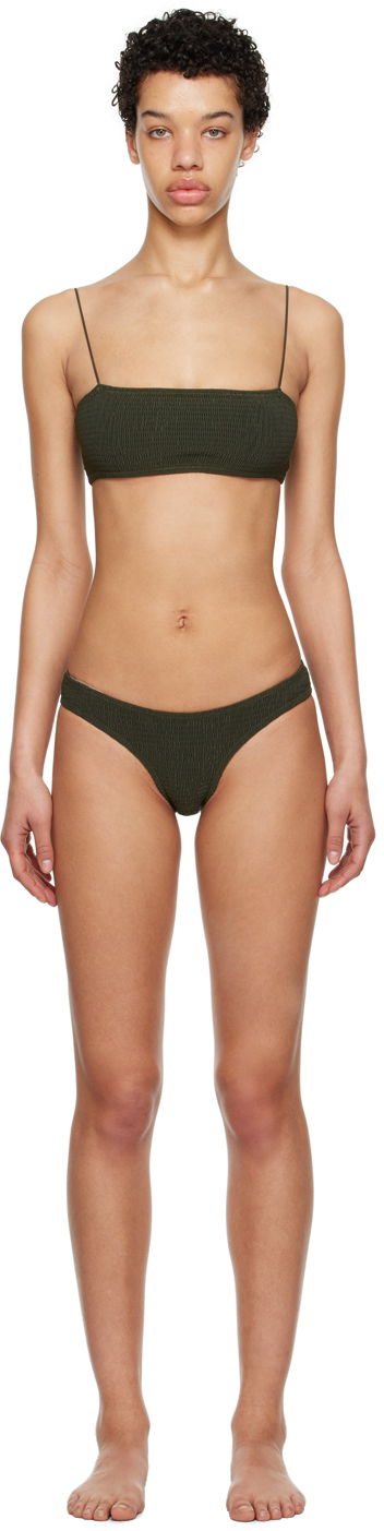 Бански TOTEME TOTEME Smocked Bikini Зелено | 232-899-795 / 232-878-795, 0