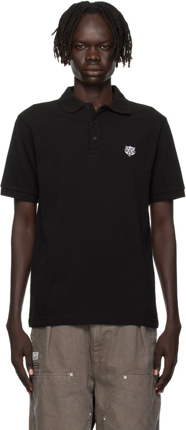 Поло тениска KENZO Kenzo Paris 'Happy Tiger' Slim Polo Черно | FF65PO1524PU, 0