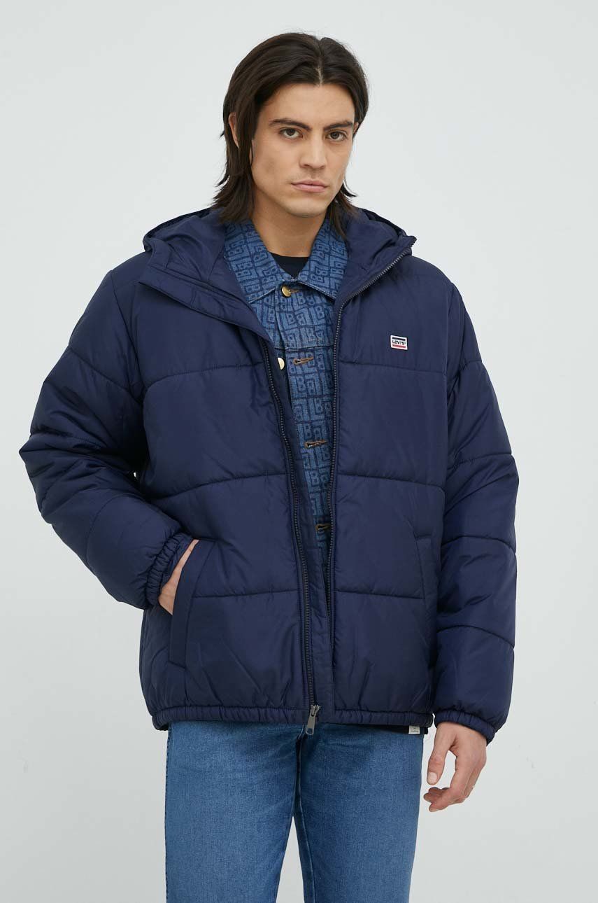 Пухо яке Levi's Telegraph Puffer Jacket Тъмно синьо | A4206.0001, 0