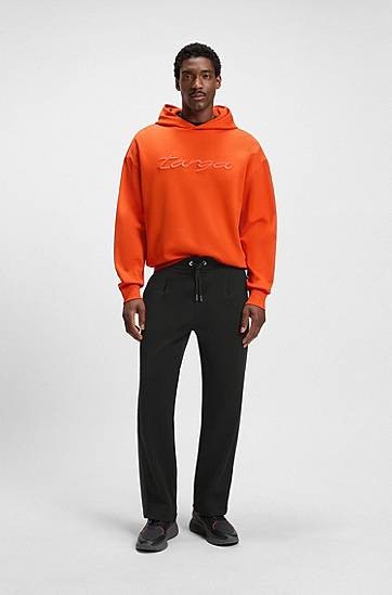 Спортни панталони BOSS Porsche x BOSS Tracksuit Bottoms with Side Stripes Черно | 50543681, 1