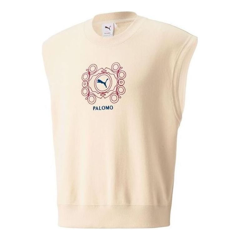Пуловер Puma Palomo Graphic Tank Top Бежово | 535965-80, 0