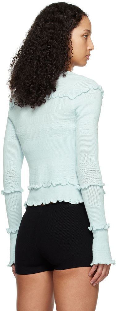 Пуловер GUIZIO Guizio Balena Knit Cardigan Синьо | R24641S035, 2