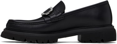 Кецове и обувки FERRAGAMO Salvatore Ferragamo Gancini Ornament Lug Sole Loafers Черно | 773850, 2