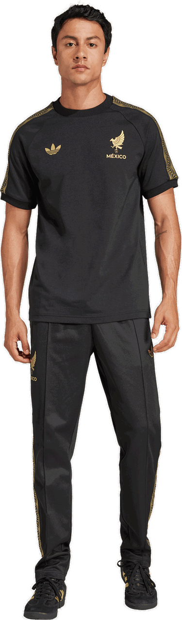Тениска adidas Originals adidas Originals Mexico 2025 Gold T-Shirt Черно | je5336, 5